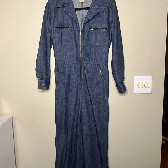 Vintage 70s sears denim jumpsuit - Picture 7 of 15